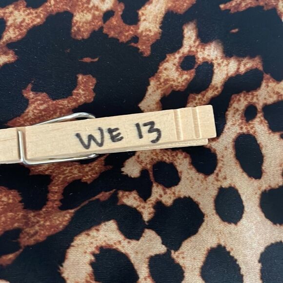 WE11DONE High Waisted Leopard Print Mini Skirt - Picture 12 of 12